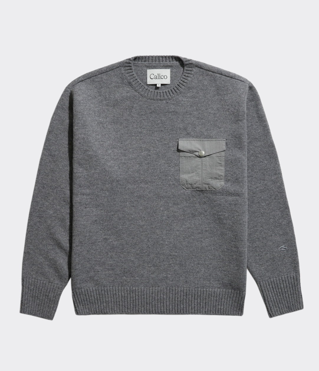 「Seasonal」Baldwin Pullover Knit / Grey