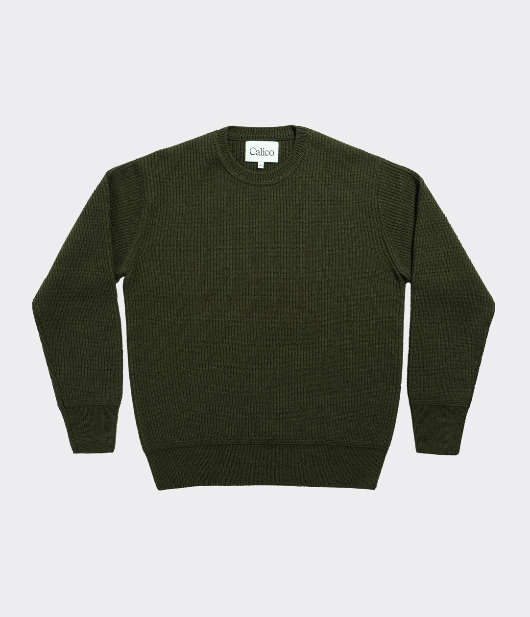 50s Pullover Knit  / Military Green